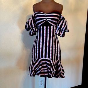 Striped Cocktail dress from Nordstrom (Wayf)